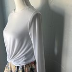 JoyLab  White Long Sleeve Women's Top Photo 2