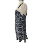 Vtg 80s California Dynasty Babydoll Floral Black Slip Dress Size L Whimsigoth Size L Photo 2
