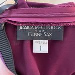 Jessica McClintock Sparkly Strapless Asymmetrical Cocktail Dress. Photo 11