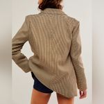 BLANK NYC  Show Business Blazer Brown Tan Plaid Oversized Size Small Photo 2