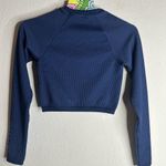 Aerie OFFLINE Seamless Waffle Long Sleeve crop T-Shirt size Extra small Photo 2