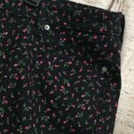 Levi's Levi’s Mid Length Ditsy Floral Black Rose Print Shorts Photo 1