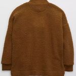 Aerie Dream Sherpa Quarter Zip Sweatshirt Photo 5