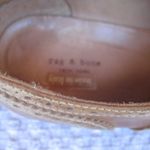 Rag and Bone   Womens 6.5 Brown Distressed Leather Laceless Oxfords Photo 7