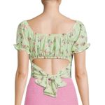 Madden Girl MADDEN NYC Women's Peasant Tie Top Photo 1