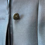 Liancarlo Couture 100% Silk Beaded Jacket and Skirt Set Deep Navy Blue, Size 10 Blue Photo 13