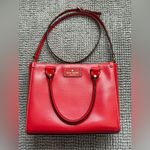 Kate Spade  Red Bag with Gold details Photo 0