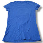 Famous Stars & Straps Top Size Small Women's Baby Tee Graphic Print T-Shirt Blue Photo 4