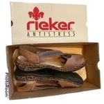 Rieker Antistress Daisy Medallion Beige Flat Sandals US 6 Tan Photo 2