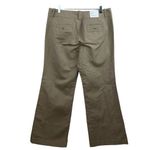 Calvin Klein Favorite Fit Boot Cut Linen Cotton Pants Classic Women's Size 14x31 Photo 2