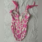 Kate Spade  Pink Floral One Piece Swimsuit Photo 3
