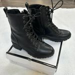 Combat Boots Black Size 6.5 Photo 0