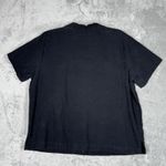 Dressbarn Shirt Womens 1X Black Tan Beaded Zebra Safari Novelty Grandmacore Photo 2