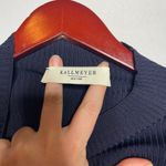 Kallmeyer New York Contour Rib Jumper Navy Blue Sz L Size L Photo 2