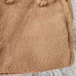 ASOS Design Brown Fuzzy Sherpa Tote Bag Photo 1