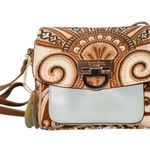 Spartina 449 Brown and Cream Crossbody Bag with Chic Design Photo 0