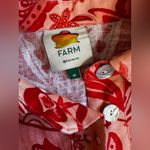 Farm Rio  Jaipur Floral Paisley Linen Romper Size Medium Photo 10