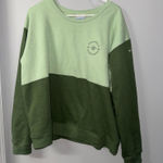 Columbia Green Fleece Sweatshirt Photo 0