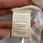 Cupcakes and Cashmere purple ivory striped cropped jacket NEW S White Photo 3