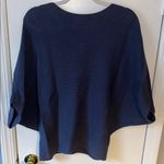 Uniqlo Waffle Knit Navy Blue Sweater Photo 2