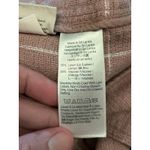 Madewell Blazer Womens XL Tan Windowpane Linen Blend Patch Pockets 2 Button Photo 8