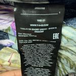 YAS Flower AOP Organic Cotton 3/4 Sleeves Sky Captain Short Dress US(0 Photo 14