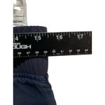 Athleta  Linen Wide Leg Pants Size 4 Womens Navy Pull‎ On Drawstring Waist Photo 6