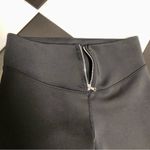 Heroine Sport Black Stretchy Bike Shorts Silver Front Zipper Athletic size Large Photo 7