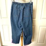 Quacker Factory Quaker Factory pink polka dot hem jeans Photo 6