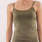 No Boundaries  Green Fitted Sleeveless Camisole Photo 0