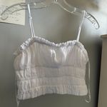 Marshalls White Crop Tank Top Photo 0