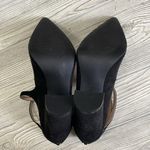 Maurice's  Black Suede Tiffany Heels Photo 5