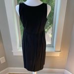 Sonoma  Little Black Dress Scoop Neck Faux Wrap Skirt Size XS Photo 7