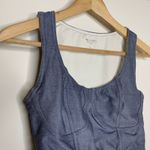 Year of Ours Dolly Denim Blue Bra Top Womens XSmall Size XS Photo 4