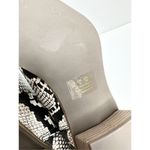 Dr. Scholls Dr. Scholl’s Boots Womens Sz 6 Teammate Snakeskin Print Block Heel Round Toe Photo 6