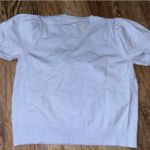 Baby Blue Bow short sleeve sweater💙 size small NWT Photo 3