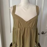 Anthropologie Anthro Daily Practice Top Tier Utility Sweetheart Midi Dress. Size M. MSRP $138 Photo 4