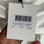 Dissh NEW  AISLE WHITE SATIN BACKLESS MINI DRESS Photo 8