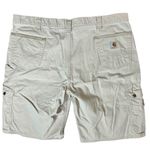 Carhartt B357 Big & Tall Khaki Tan Relaxed Fit Ripstop Cargo Work Shorts sz 44 Photo 5