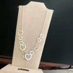 SU TH 925 heart necklace Photo 0