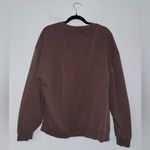 Nuuds OG Crewneck Sweatshirt L Chocolate Brown Size L Photo 5