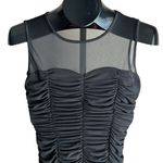 Valerie Bertinelli Cinched Bodycon Dress with Nylon Neckline Photo 7