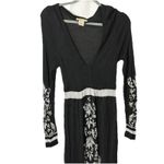 Arden B Large Y2K Babydoll Maxi Dress Knit Sweater Long Sleeve Floral Whimsygoth Photo 2