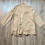 The Great Linen Button Blazer Shirt Size M LIKE NEW Tan Size M Photo 7