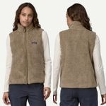 Patagonia Los Gatos Fleece Vest Womens Small Gorpcore Winter Sustainable Teddy Photo 2