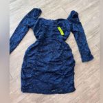 Sam Edelman  Midnight Blue Lace Dress Photo 6