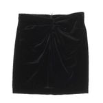 ZARA Black Velvet Mini Skirt Photo 0