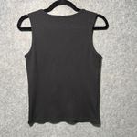 Champion Vintage  Ribbed Tank Top Black L Made in USA 90s Y2K Athletic Casual Photo 5