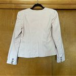 Free People  Courtship Structured Blazer Jacket Dust Pink Size Medium Photo 7