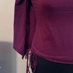 Bershka  Burgundy Vintage Y2K Top Photo 1